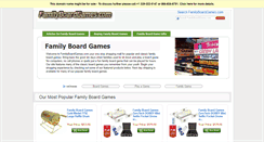 Desktop Screenshot of familyboardgames.com